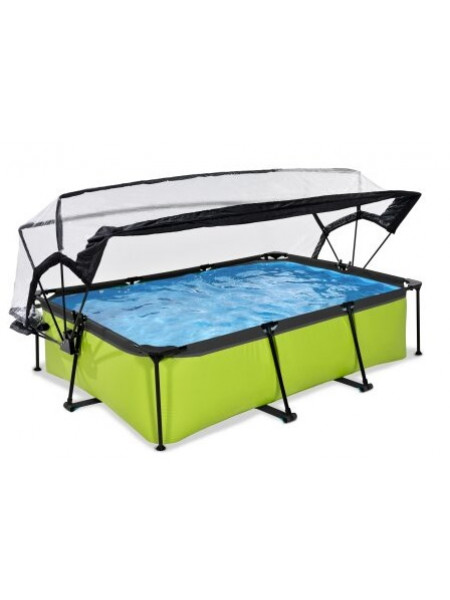 Басейн EXIT з куполом 220х150х65 см "лайм"